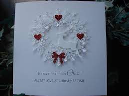 Personalised Handmade Christmas Card Husband Wife Partner Boyfriend Girlfriend Car Christmas Cards Handmade Husband Christmas Card Homemade Christmas Cards
