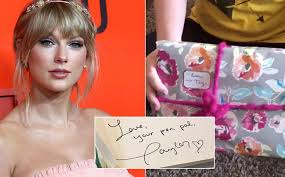 Taylor Swift Surprises Her Fan With A Collection Of Gifts A Personalised