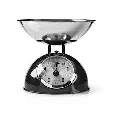 retro kitchen scales analogue metal