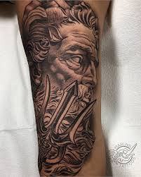 Poseidon Tattoo Marlins Tattoos Trident Tattoo Poseidon Tattoo Greek Tattoos