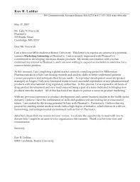 Good Cover Letter Example 1