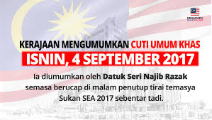 We did not find results for: 1sabah Cuti Umum Khas Pada 4 Sept 2017 Facebook