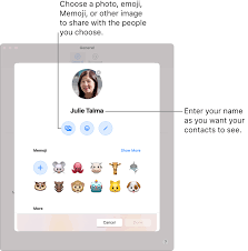 Speciality level out of ten: Share Your Name And Photo In Messages On Mac Apple Support