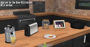 Around The Sims 4 Custom Content Download Maxis Match Tiny Houses Counter Island Meuble Cuisine Sims 4 Cc Meubles Cuisine Ikea