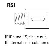 Ball screw - RSI Type