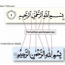 Perbezaan rasm uthmani dan imla. Perbezaan Antara Resam Surau Al Hidayah Kg Pelindung
