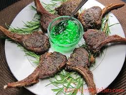 Rosemary Lamb Lollipops With Mint Jelly Lamb Chop Recipes Lamb Recipes Mint Jelly For Lamb