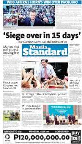 Tabloid newspaper philippines (page 1). Newspapers In Philippines Asia Pacific Wednesday S Edition July 12 Of 2017 Kiosko Net