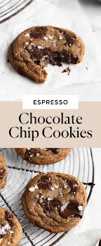 Espresso Chocolate Chip Cookies Easy Coffee Cookies Recipe Recipe Coffee Cookies Recipe Cookies Recipes Chocolate Chip Chip Cookies