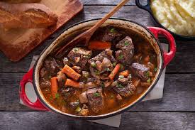 Easier Than It Looks Traditional Slow Cooked Boeuf Bourguignon Recipe Bourguignon Recipe Beef Bourguignon Beef Recipes
