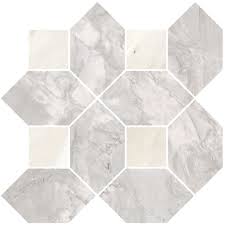 Ainslee Park Series Breccia Mist 12 X 12 Breccia Mist Calacatta Gold Mesh Mounted Mosaic Hexagonal Mosaic Hexagon Mosaic