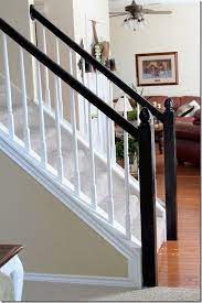 Maybe you would like to learn more about one of these? Simply Domestic Painting Our Banister White Staircase Staircase Design Home