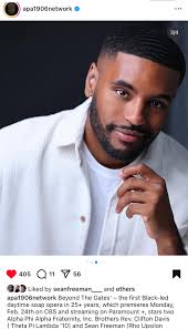 Wow- This train just doesn't stop!So honored to be recognized by the  official instagram account of Alpha Phi Alpha Fraternity, Inc. today  alongside my brother, the legendary Clifton Davis, for our roles