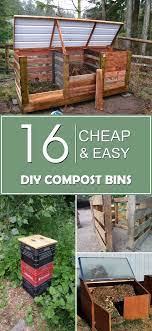 16 Cheap Easy Diy Compost Bins Diy Compost Compost Bin Diy Garden Compost