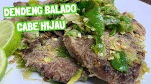 Maybe you would like to learn more about one of these? Resep Dendeng Balado Cabe Ijo Khas Padang Dendeng Batokok Lado Mudo Youtube