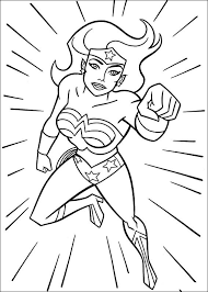 Wonder Woman Ausmalbilder Fur Kinder 43