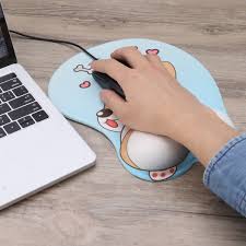 Corgi large desk mat, dog mom mousepad, black desk pad, mouse pad or keyboard wrist rest, corgi dog dad office desk decor gift. Lovely Corgi Non Slip Silica Gel Wrist Rest Mouse Pad Wrist Support Computer Ergonomic Mouse Mat Comfortable Alexnld Com