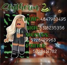 Bloxburg id codes for pictures list. Slytherin Bloxburg Code 3 Coding Slytherin Outfit Roblox Codes