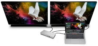 Macbook Pro Displayport Mst Daisy Chaining Dual Monitor Solution Macbook Pro Monitor Macbook