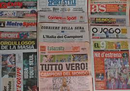 The newspapers in this collection have been scanned as part of a pilot project using microfilm and microfiche. International Sports Newspaper Editorial Stock Image Image Of Good Market 110408334