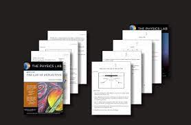 High School Physics And Physical Science Mini Lab The Law Of Reflection Physical Science Physics High School Physics