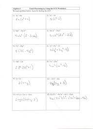 Algebra 1 unit 7 content area grade/course unit title duration of unit warren county public schools math algebra 1 unit 7: A L G E B R A 1 F A C T O R I N G Q U A D R A T I C S W O R K S H E E T Zonealarm Results