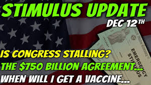 Stimulus Update 2nd Stimulus Check Update Is Congress Stalling Dec 12th Youtube
