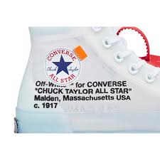 Converse all stars off white x chuck taylor vulcanized us9. Off White X Converse X Virgil Abloh Chuck 70 Shopee Malaysia