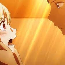 Pin By Shizumise On Matching Gif Anime Couple Kiss Anime Kiss Gif Aesthetic Kiss Gif