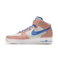 Nike Air Force 1 Mid By You Custom Women S Shoe Nike Com Nike Air Nike Air Force Nike