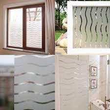 They provide privacy, without having to sacrifice the benefit of natural lighting. Wave Type Pattern Film Opaque Frosted Window Film Vinyl Static Cling Drop Shipping Decorative Privacy Protection Glass Stickers Glass Window Stickers Window Stickerfilm Opaque Aliexpress