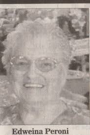Edweina Roberts Peroni (1929-2014)