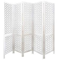 Create privacy & divide space with ease. Wooden Partition In Round Ringing Decor Panels Wooden Room Separator Mango Wood In Antique White Color 5 Wood Art City