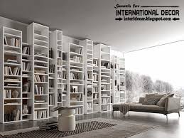 Top Modern Home Library Design Organizing Ideas Furniture Multi Level Shelves And Bookcase Home Library Design Home Library Home