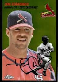 Amazon.com: 2023 Topps Chrome Platinum Anniversary #132 Jim Edmonds St.  Louis Cardinals MLB Baseball Base Trading Card : Collectibles & Fine Art