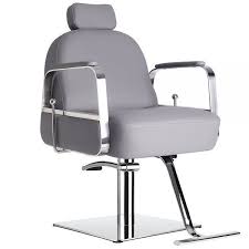 Claudia Make Up Reclining Chair Grey Comfortel Grey Chair Chair Reclining Salon Chair