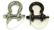 Smittybilt 7/8" Quick Disconnect D-Ring Shackle (Black) - 13050B ...