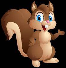 Squirrel Clipart Kostenlos Niedliche Eichhornchen Zeichentrickfilme