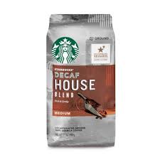 Starbucks Decaf House Blend Medium Roast Ground Coffee 12oz In 2020 Decaf Coffee House Blend Coffee Varieties