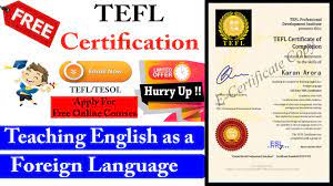 Maybe you would like to learn more about one of these? What Is Tefl And How To Get Free Tefl Certification Tefl Tesol Free Online Course With Certificate Youtube