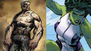 Hulk Forcing Himself On She-Hulk
