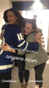 The deal carries a cap hit of $1.875 million per season…. Tessa Scott Penny Oleksiak S Instagram Story