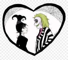Maybe you would like to learn more about one of these? Beetlejuice Cartoon Lydia Heart Beetlejuice And Lydia Drawing Hd Png Download Vhv