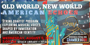 Old World, New World — American Echoes