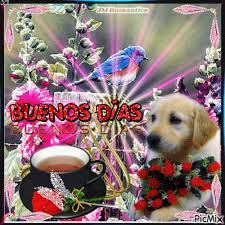 BUENOS DIAS - GIF animado gratis - PicMix