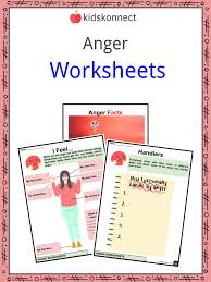 anger worksheets for kids