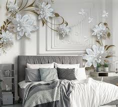 Schlafzimmer tapeten für eine moderne raumgestaltung. 3d Tapeten In Der Innenausstattung Freshouse