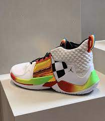 Russell westbrook, oklahoma city, ok. A Closer Look At Russell Westbrook S Kicks From Rockets Media Day Nice Kicks Westbrook Shoes Smell Sneaker Collection