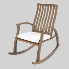 Fast & free shipping on many items! Cayo Acacia Wood Outdoor Patio Rocking Chair Gray Christopher Knight Home Target