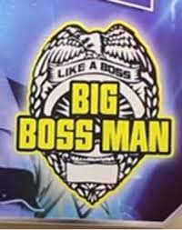 Big Boss Man Logo Wwe Wwf Logo Big Boss Man Man Logo